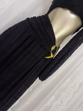 Sheath One Shoulder Black Vacation Beach Dress Birthday Dresses SD0015