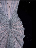 Mermaid Off The Shoulder Sequin Long Prom Dresses Formal Graduation Party Dress Evening Dress SD1915