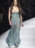Mermaid Straps Green Long Evening Dress Lace Slit Prom Dresses SD2147